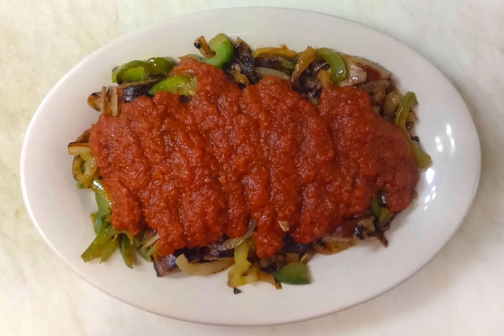 Sausage, Pepper & Onions